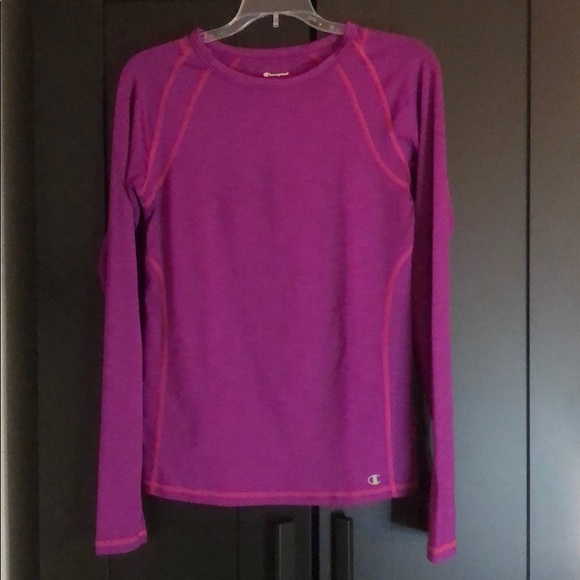 Champion long sleeve raglan workout top S - Picture 1 of 14